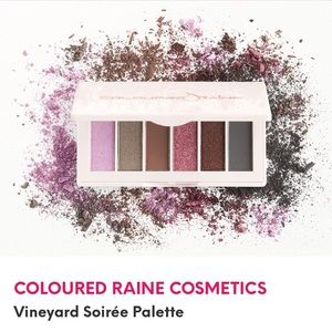 Coloured Raine Rose Vineyard Soirée Purple Palette